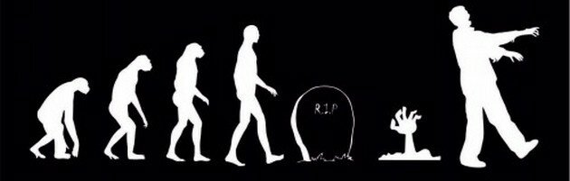 evolution zombie