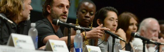 the walking dead panel