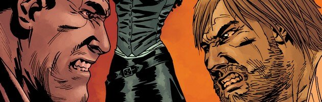 the walking dead rick negan