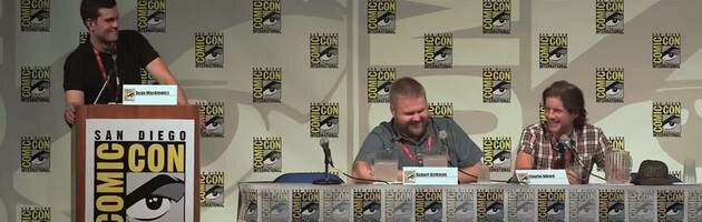kirkman adlard comic con san diego 2014