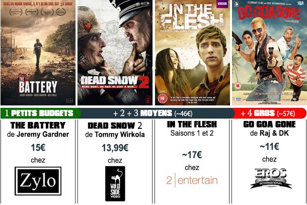 selection zombie noel 2014 films