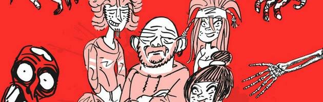 famille normale contre les zombies