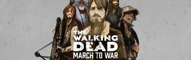 the walking dead march to war