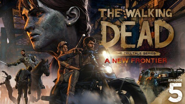 the walking dead a new frontier from the gallows
